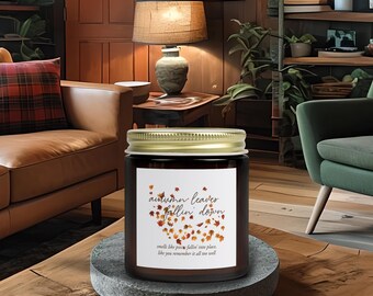 All Too Well Candle, Taylor Inspired Fall Candle, All Too Well, Autumn Leaves Design, Cozy Home Decor, Thanksgiving, Fall Decor