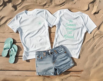 Custom The Summer I Turned Pretty Inspired Tee, Cousins Beach Shirt, Personalized TSITP Shirt, Wedding, Bachelorette Shirt, Birthday Shirt