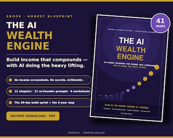 AI Wealth Engine Ebook | Build Compounding Income Streams (Digital Download)