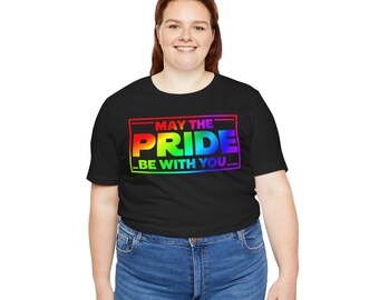 Pride Graphic T-Shirt: Unisex Rainbow LGBTQ+ Tee