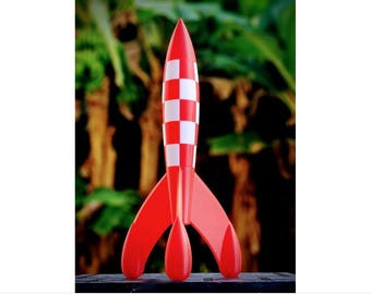 Tintin - Moon Rocket 35cm