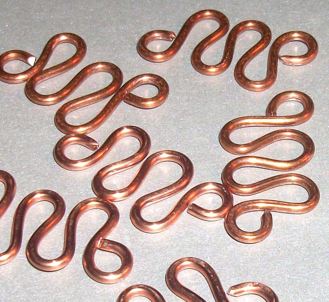 Handmade Wiggle Wire Connector Link 6 Etsy