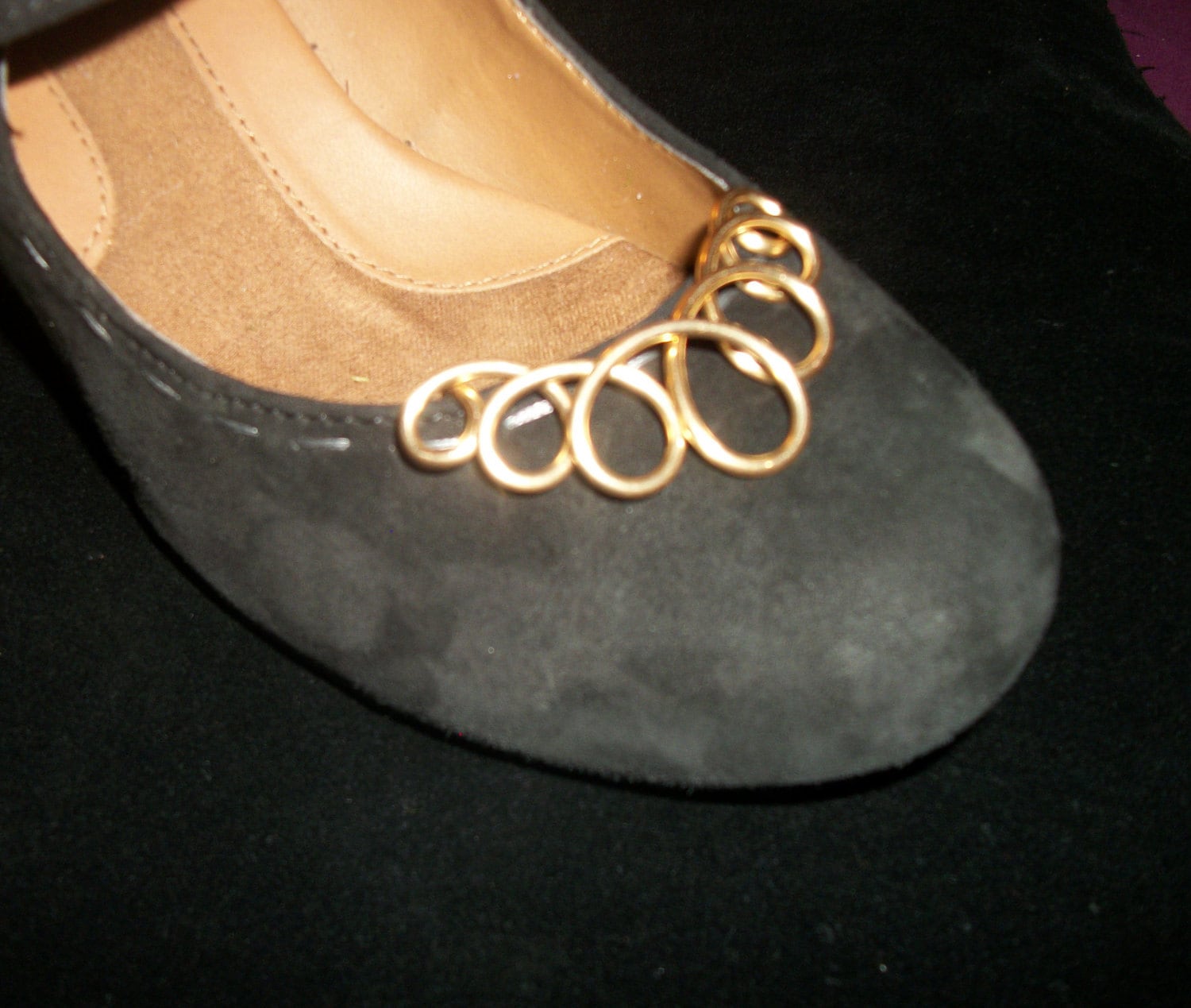 Brass shoe clip shoe accessories shoe bling shoe Etsy