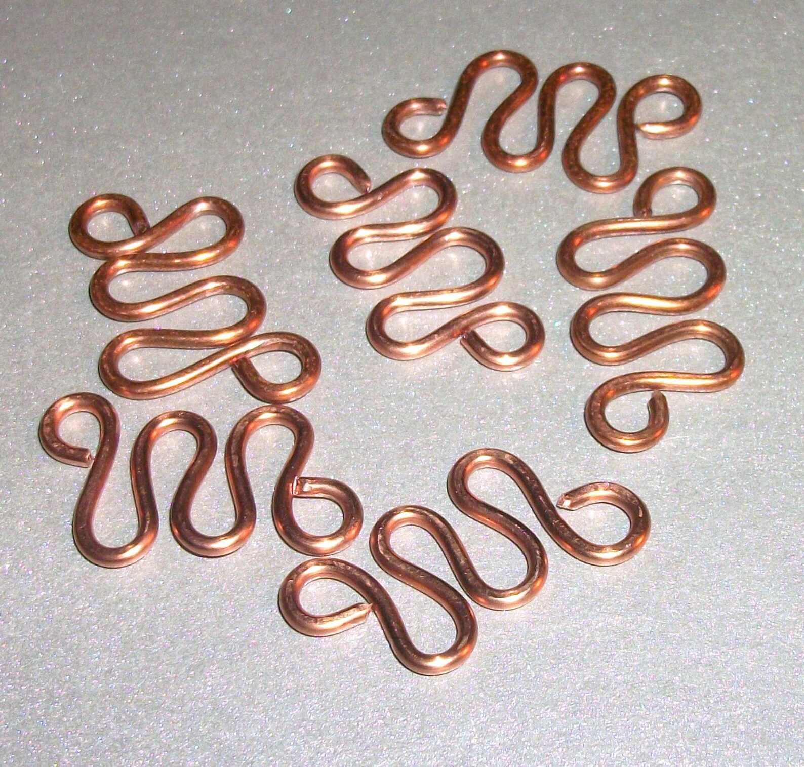 Handmade Wiggle Wire Connector Link 6 Etsy