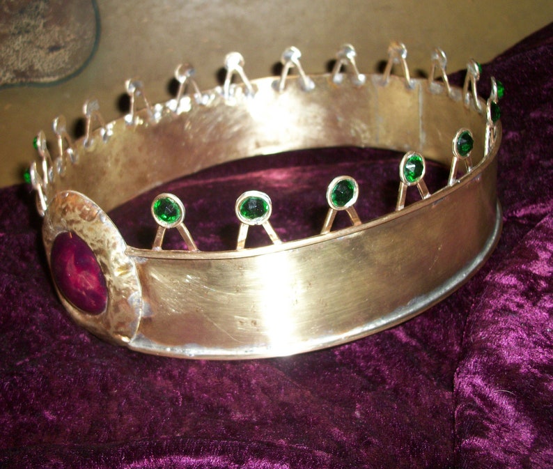 renaissance crown kings crown cosplay crown mens accessories costume Mens Beowulf Crown medieval crown