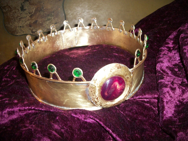 renaissance crown kings crown cosplay crown mens accessories costume Mens Beowulf Crown medieval crown