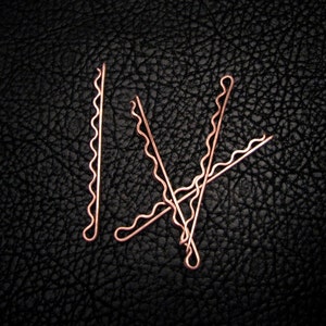 Bobby Pins, hair pins, hair accessories, hair care, wedding accessories, handmade bobby pins, wire bobby pins image 3