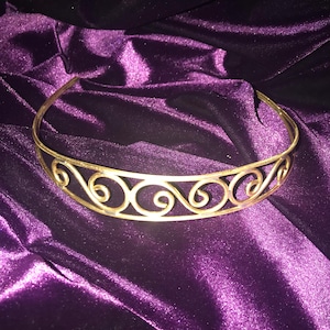 Headband, Simple Swirls Tiara,  Crown, Wedding accessories, Hair accessories, bridal crown