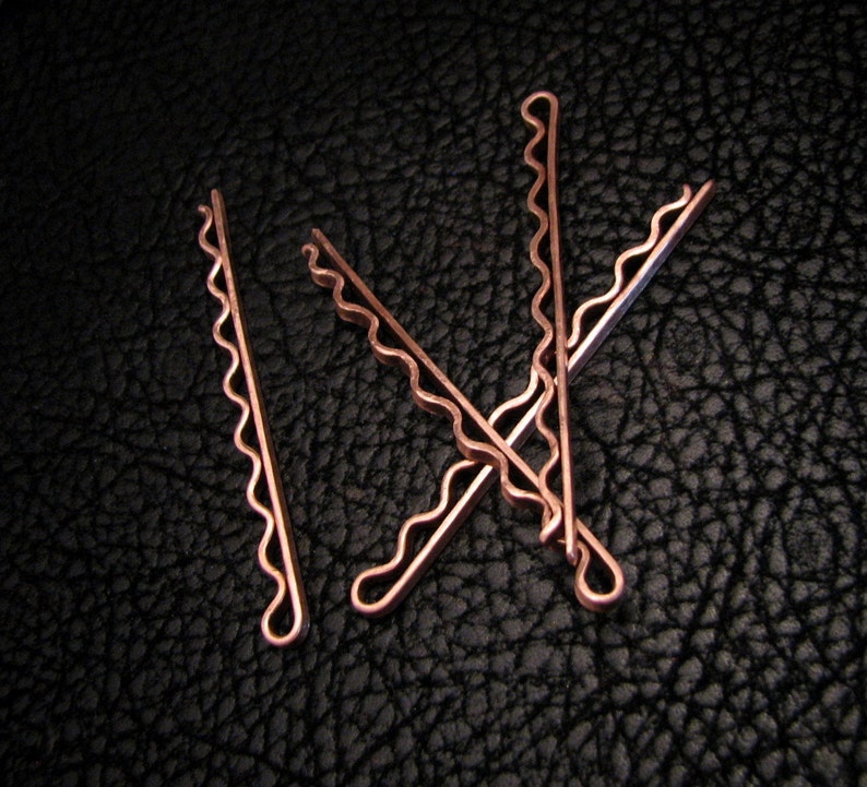 Bobby Pins, hair pins, hair accessories, hair care, wedding accessories, handmade bobby pins, wire bobby pins image 2