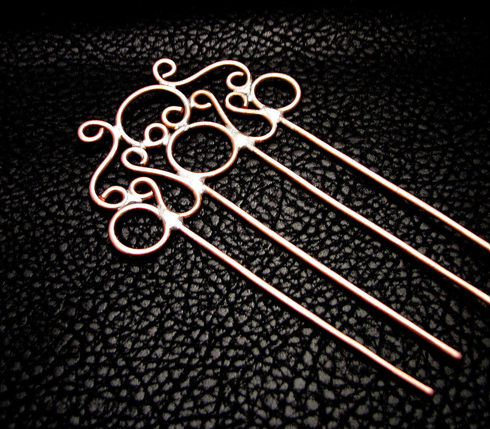 Hair Fork Hair Comb Filligree Hair Fork Hair Fork Hair Etsy