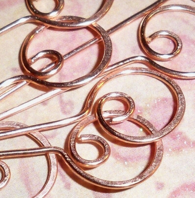 Swirl Head Pins Eye Pins Beading Supplies Hoop Eye Pins Etsy