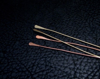 Fancy Headpin, pin findings, jewelry findings, beading accessories, wire headpins, Paddle Pin, 8