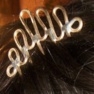 Loop Hair Comb, hair fork, hair accessories, decorative hair comb