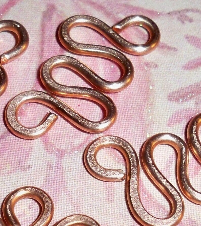 Handmade Wiggle Wire Connector Link 6 Etsy