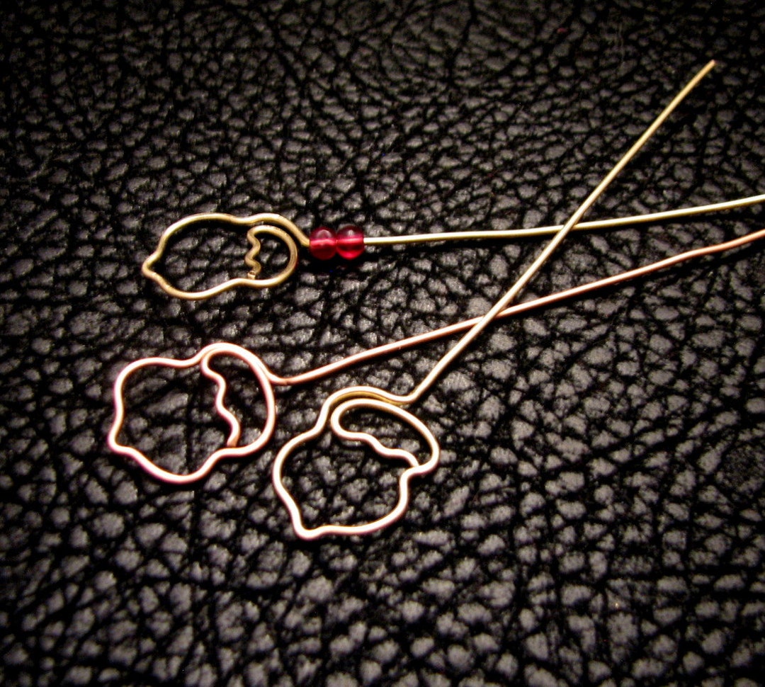 Acorn Head Pin, Headpins, Eye Pins, Jewelry Finding, Jewelry