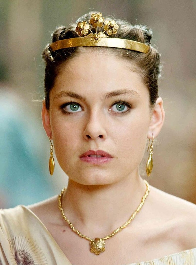 Greek crown Circlet goddess crown Princess crown wedding Etsy