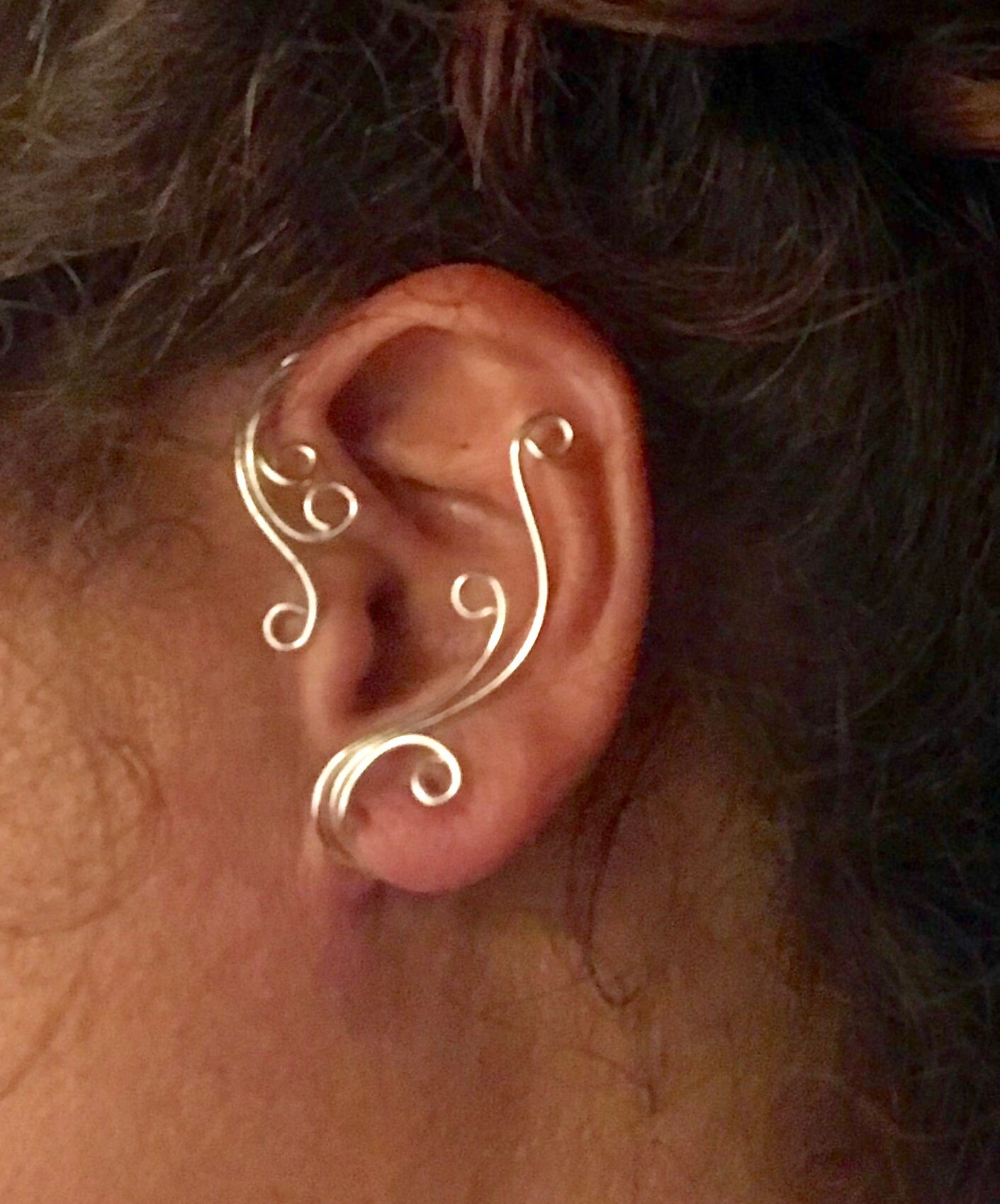 Wave Ear Cuff - Etsy