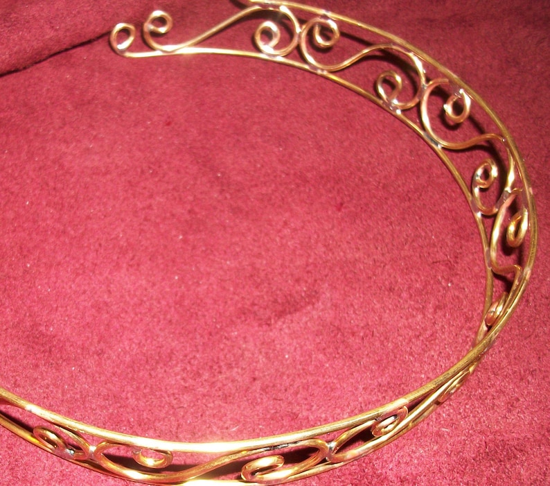 Swirls Tiara Princess Crown Wedding Tiara Hair Accessories Etsy