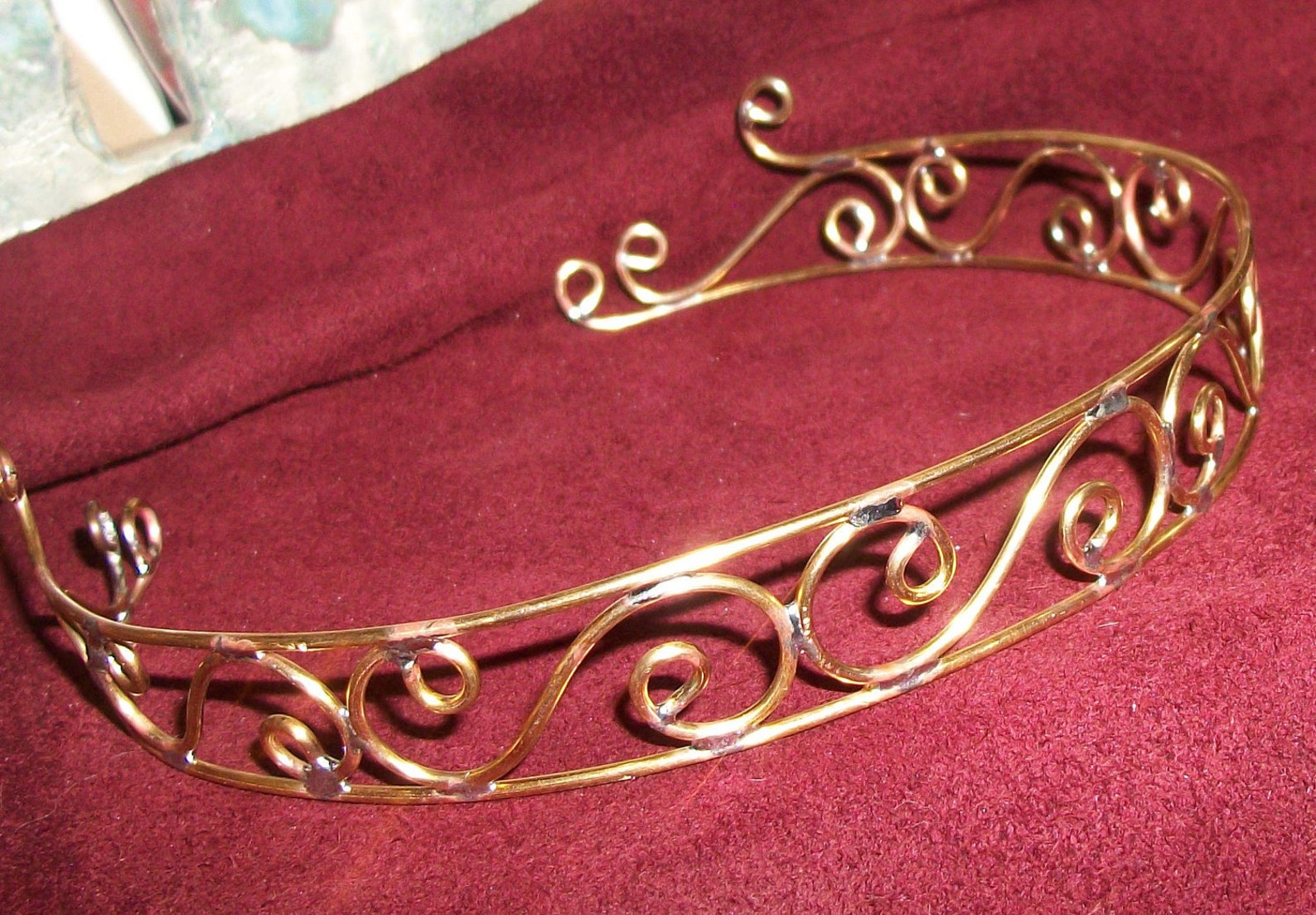Swirls Tiara Princess Crown Wedding Tiara Hair Accessories Etsy