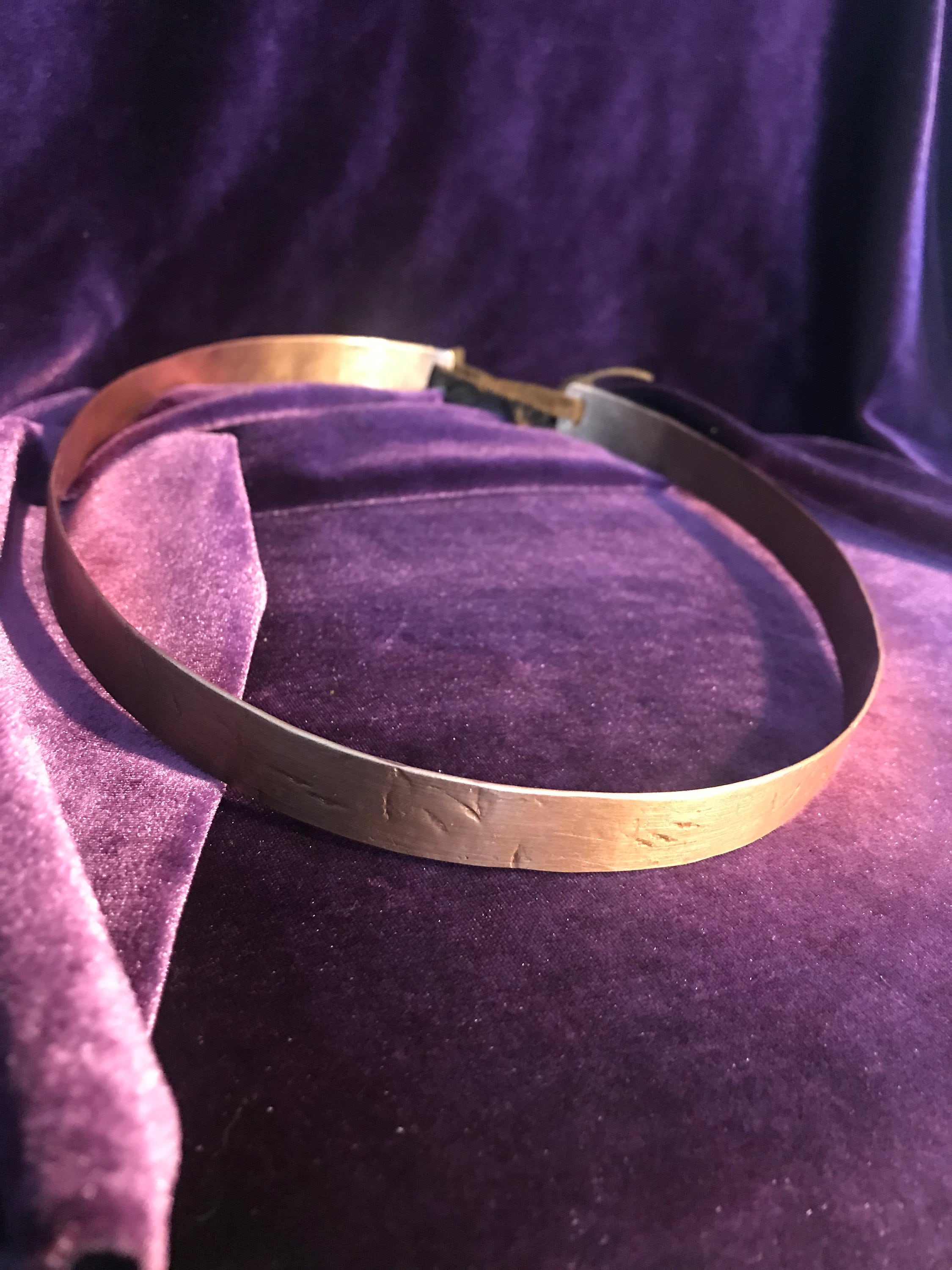 Copper Circlet, Crown, Headband, medieval circlet, rustic crown, rustic wedding, renaissance circlet, hair accessories, wedding accessories