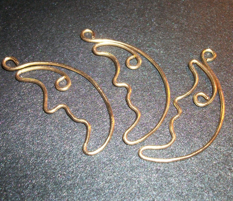Man in the Moon Charms Pendants