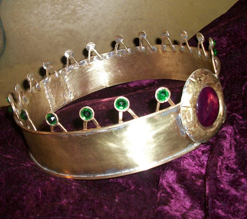 renaissance crown kings crown cosplay crown mens accessories costume Mens Beowulf Crown medieval crown