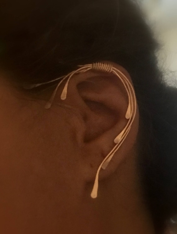 Paddle Ear Cuff, Vine Jewelry Ear Cuff, Vine Jewelry, Ear Jewelry