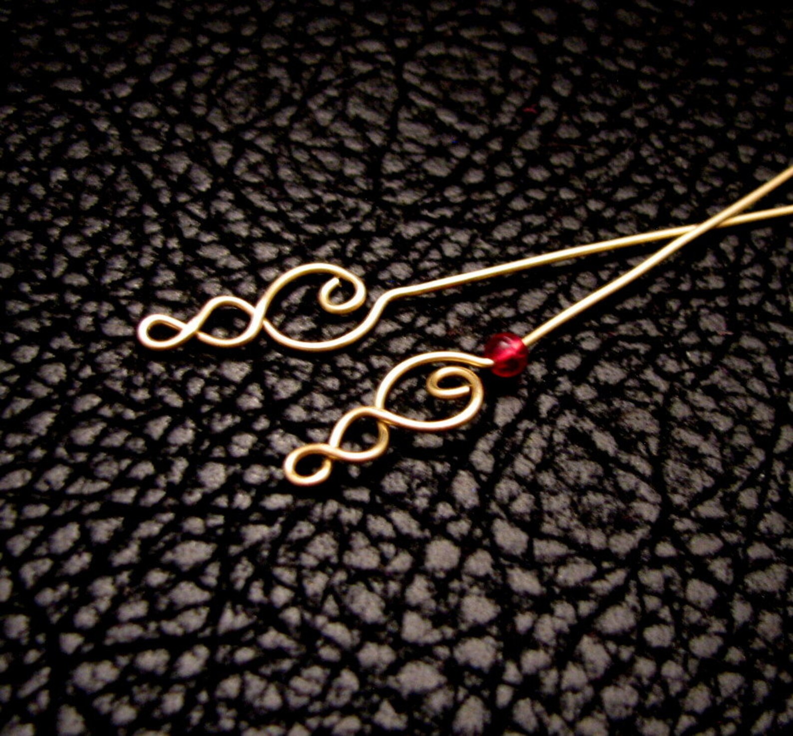 Fancy pins headpins eye pins jewelry finding jewelry Etsy