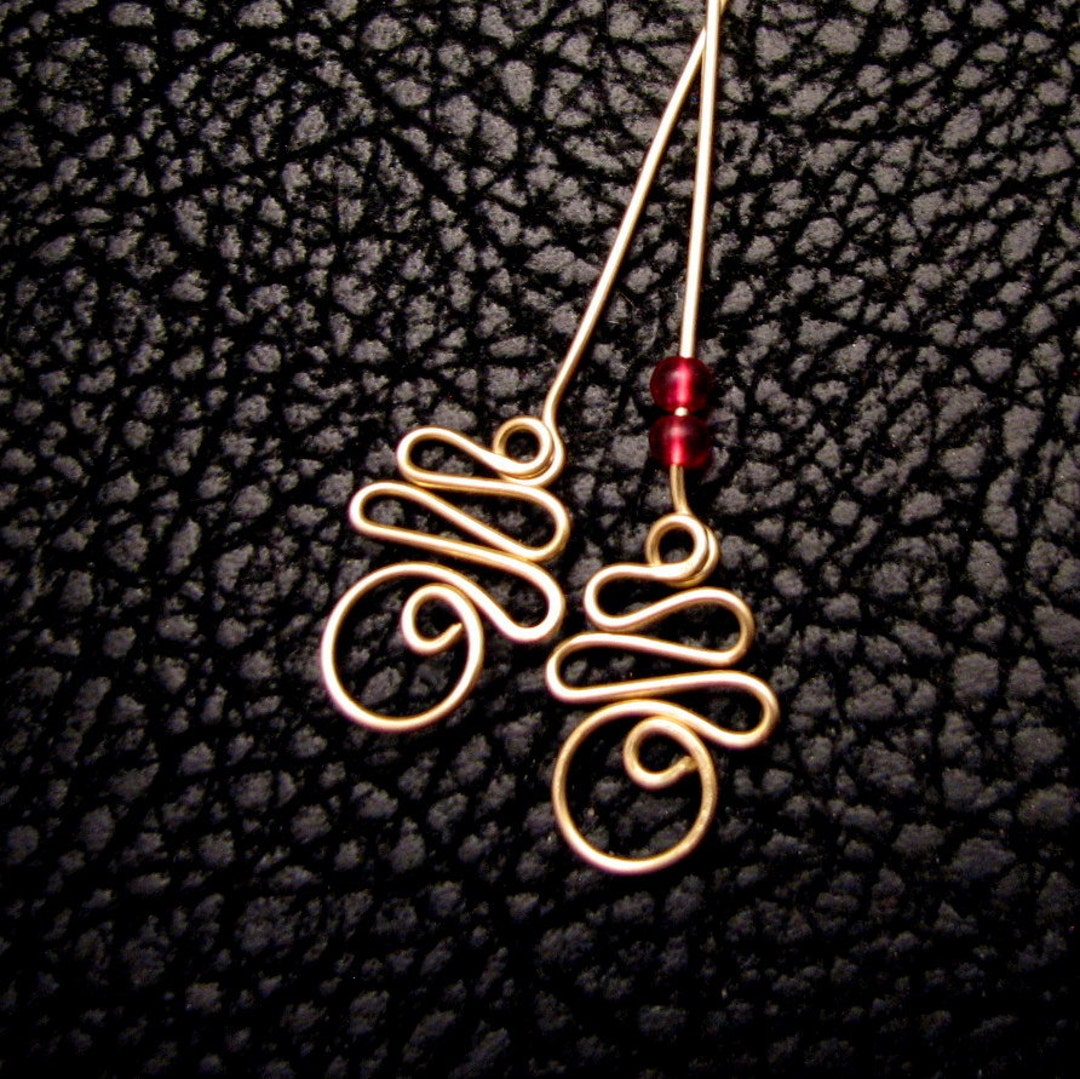 Hoop Loop Eye Pin, Fancy Headpin, Headpin, Jewelry Finding, Beading ...