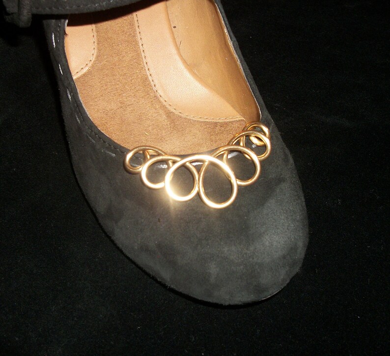 Brass Shoe Clip Shoe Accessories Shoe Bling Shoe Etsy