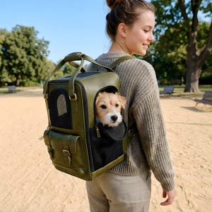 cat backpack with window leather Bubble Breathable & Secure Lightweight Backpack Cat Ita Bag Pin Display