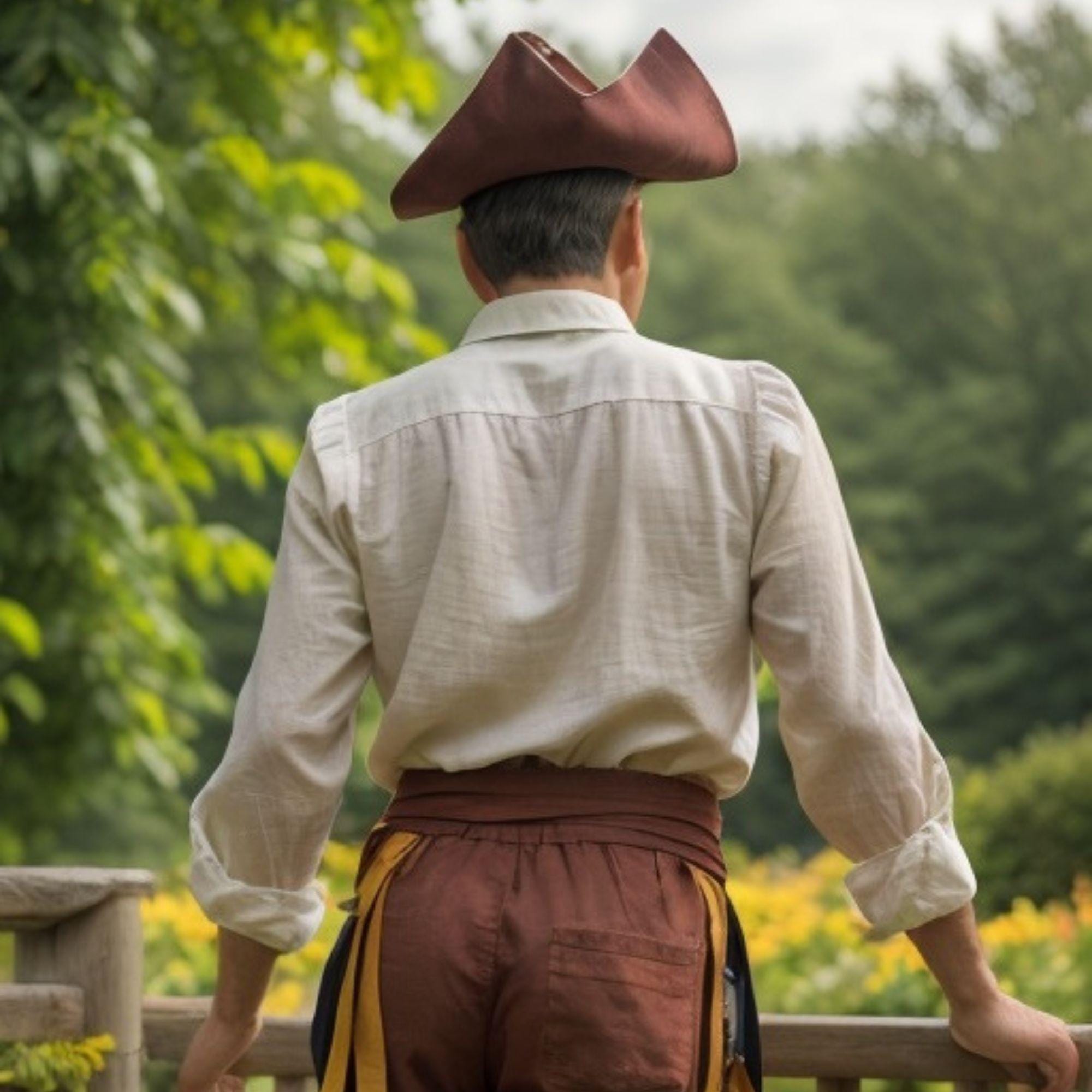 White Pirate Ruffle Shirt | Renaissance Adventure Blouse for Men ...