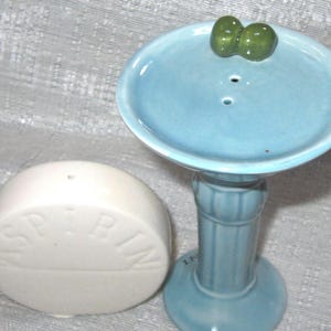 Vintage Martiniglas Aspirine Zout Peper Shakers, Verzamelobjecten 1997