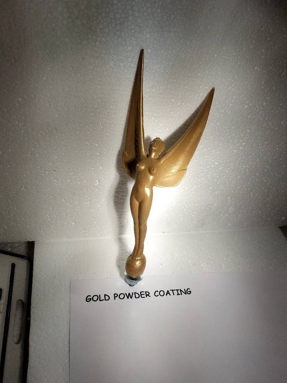 Topper WALDORF Astoria Hotel, NYC Art Deco statue "Spirit of Achievement" 7-3/8" in several finishes, Hood Ornament Made in the USA.