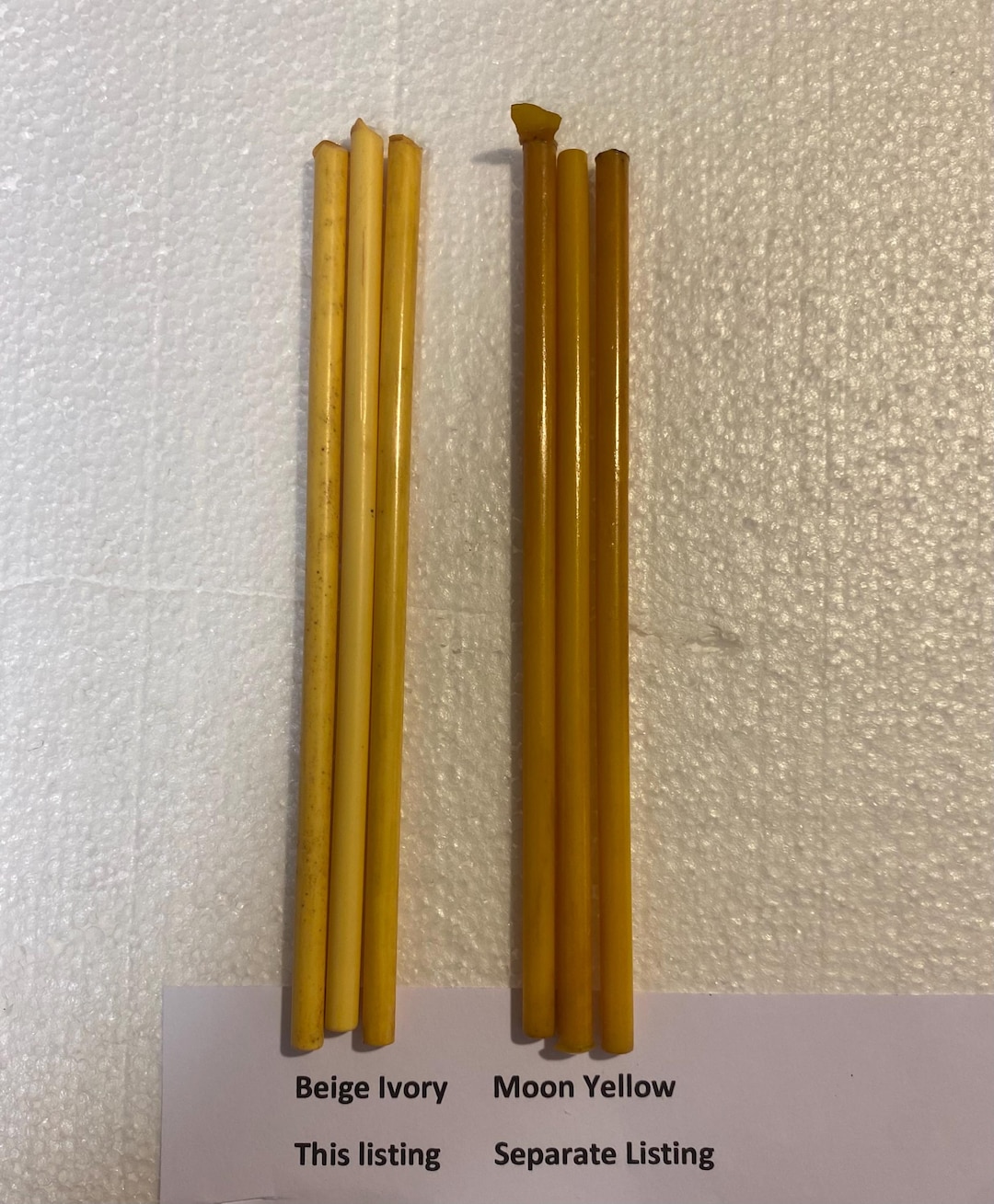 Catalin Rods Vintage Bakelite Catalin Round 1/4