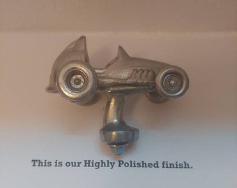 rhinoceros , africa, hotrod car hood ornament | #4933930213