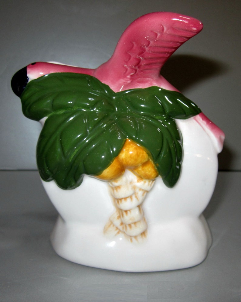A Flamingo Napkin Holder Ceramic - Etsy