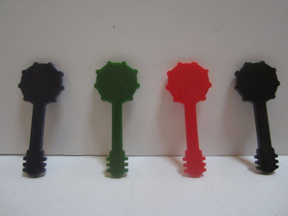Vintage Bakelite Catalin BANJO 3 inch Piece in Different Colors