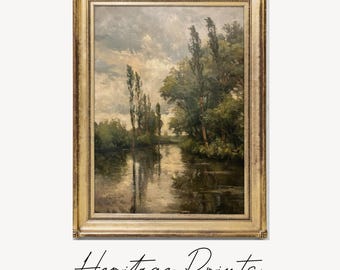 Vintage Landscape Painting