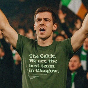 Celtic FC T-Shirt - Unisex Ultra Cotton Tee Featuring Celtic Song - Celtic Gift for Son Brother Father Uncle Mother Daughter