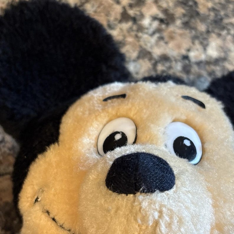Vintage Disney Mickey Mouse 11 Inch Plush Made In Taiwan 1970-1980s image 15