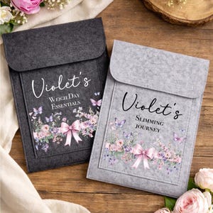 Carpeta de pesaje, bolsa personalizada para adelgazar, propósito de Año Nuevo, Weight Watchers imagen 2