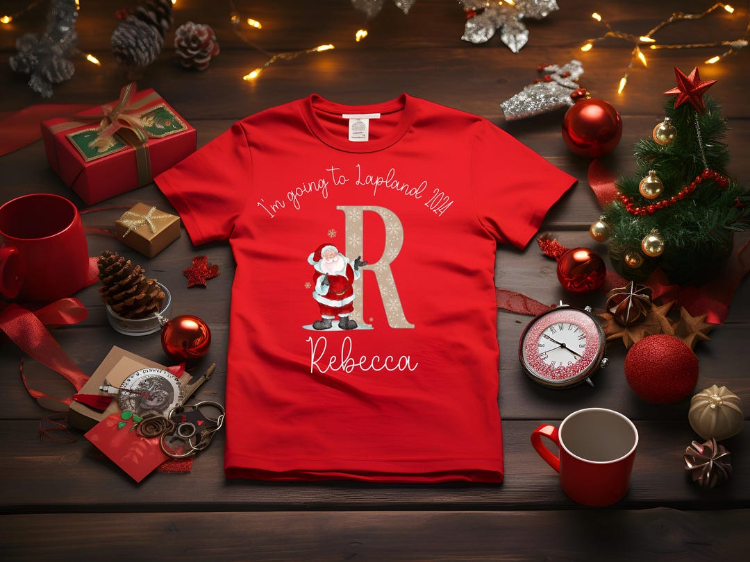 Personalised Lapland T Shirt 2024, Matching Hoodies, Family Lapland
