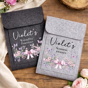 Carpeta de pesaje, bolsa personalizada para adelgazar, propósito de Año Nuevo, Weight Watchers imagen 3