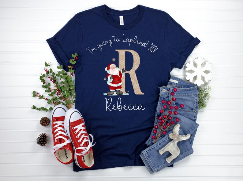 Personalised Lapland T Shirt 2024, Matching Hoodies, Family Lapland