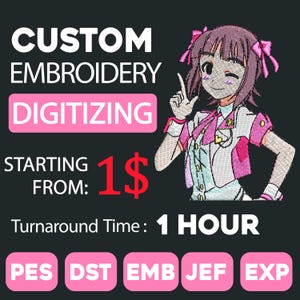 digitalização de bordados personalizados, digitalização de logotipos, serviço de digitalização de bordados, bordados, digitalização de imagens, digitalização personalizada, conversão para dst