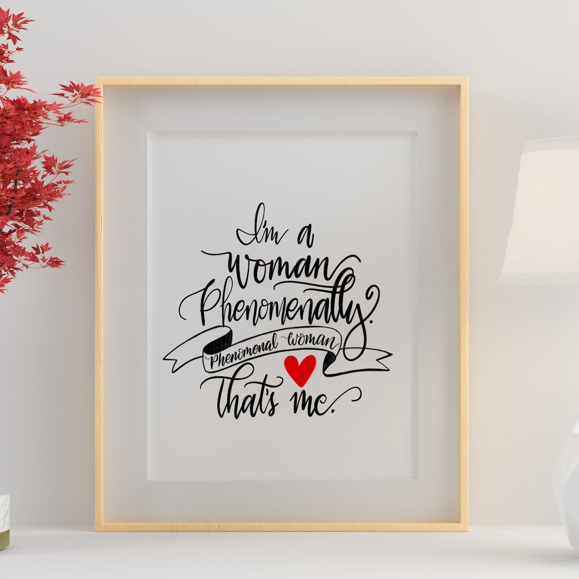 Phenomenal Woman Digital Download Print at Home SVG JPG Maya - Etsy