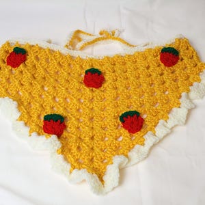 Handgemachte Häkelarbeit Bandana