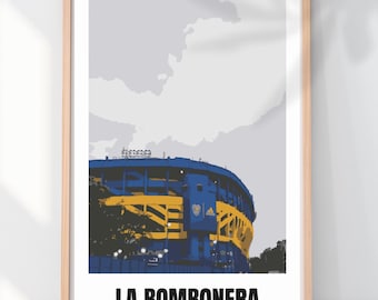 La Bombonera stadium – Buenos Aires poster