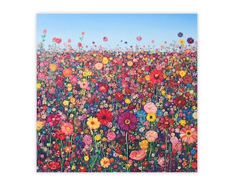 Vibrant Floral Post-it® Note Pads | Colorful Flower Designs for Organizing, Planning, Journaling, Office Decor, Gifts